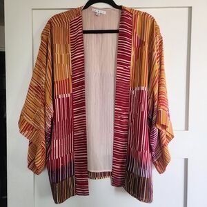 Cabi Women's Multicolor Kimono Cardigan